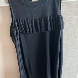 Target black long sleeve off the shoulder top